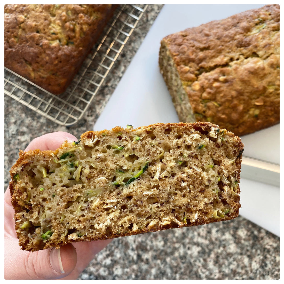 Zucchini Banana Loaf