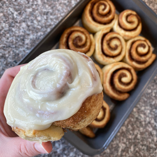 Cinnamon Rolls with Cream Cheese Icing