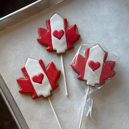 Canada Cookie-on-a-Stick